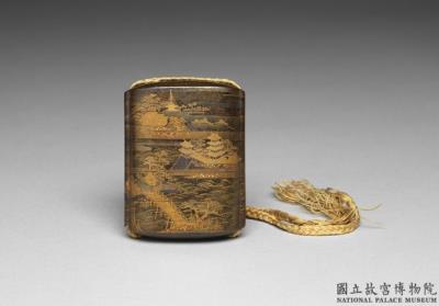 图片[3]-Lacquer inro with seascape decor, Ch’ing dynasty-China Archive